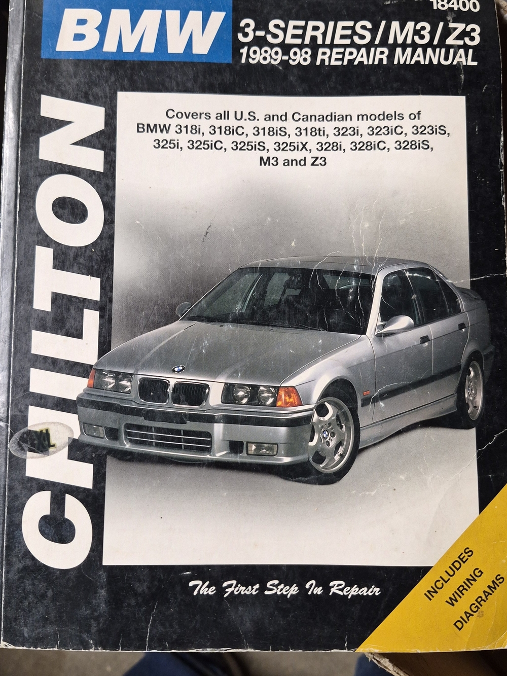 BMW 3-Series / M3 / Z3 1989-98 Repair Manual - BMW Silver